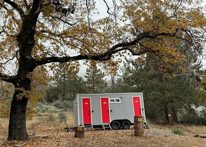 Enchanted Forest Dome ,10-15 Minutes To Kings Canyons-New Pellet Stove For Cozy Warm Nights